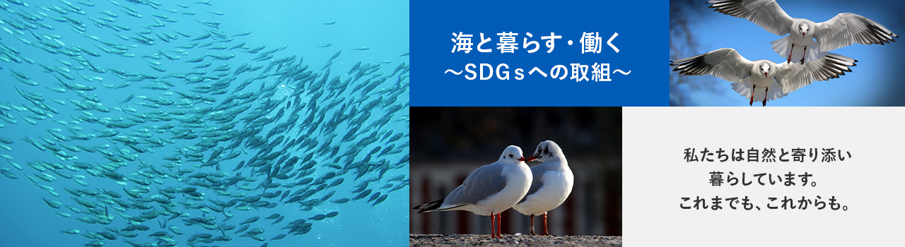 海と暮らす・働く〜SDGsへの取組〜